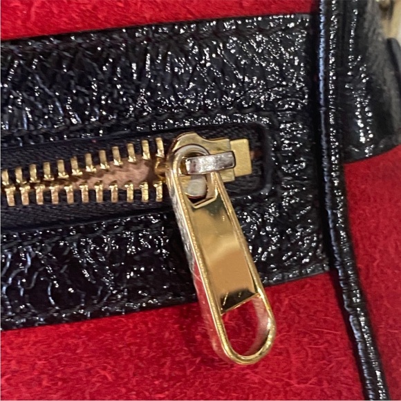 GUCCI Ophidia Red Suede Mini Shoulder Crossbody bag - Picture 3 of 12